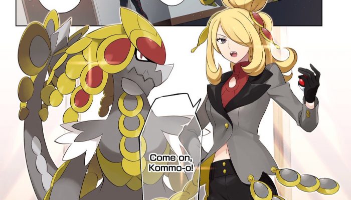 This is how Cynthia got her new outfit in Pokémon Masters