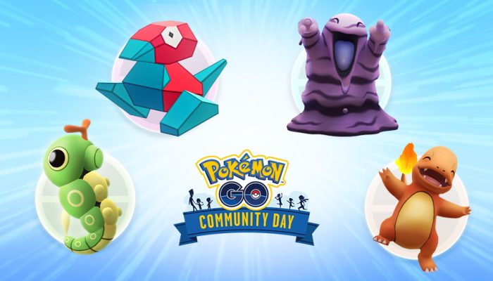 Niantic: ‘September and October Community Day voting is coming! Will Charmander, Caterpie, Grimer, or Porygon be the winner?’