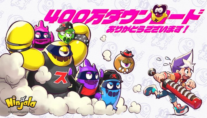 Ninjala – Japanese Artwork Celebrating 4 Million Downloads