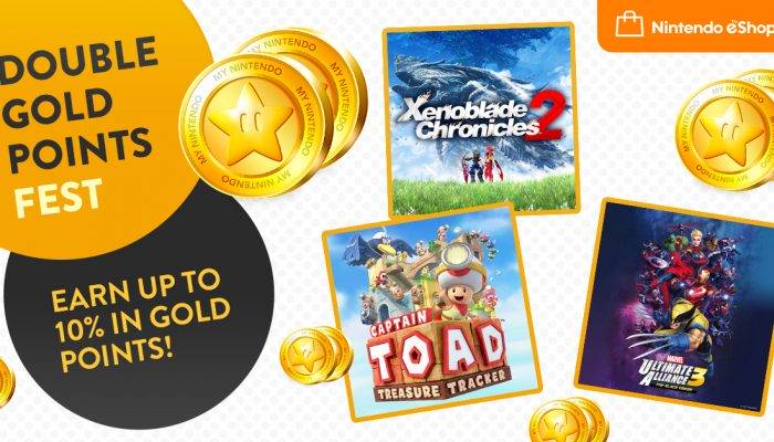Here is the fourth wave of games for the European Nintendo Switch eShop’s Double Gold Points Fest