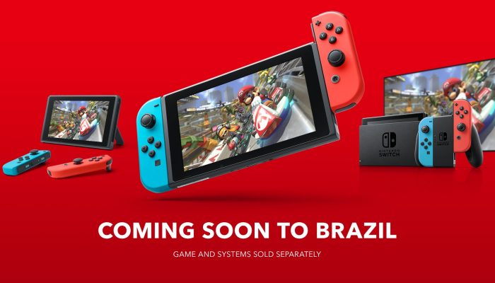 The Nintendo Switch is officially coming to Brazil