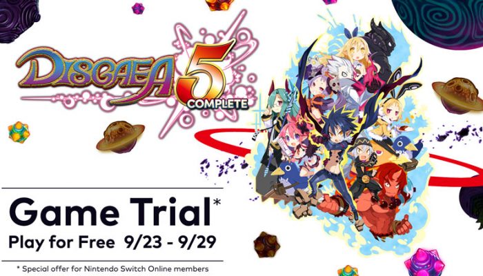 NoA: ‘Try Disgaea 5 Complete for a limited time’