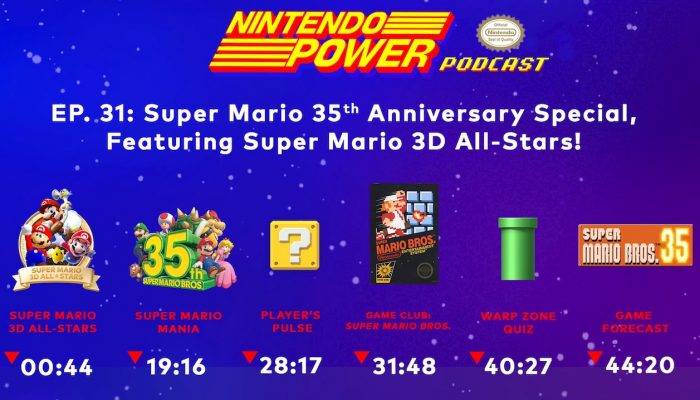 Nintendo Power Podcast Ep. 31 – Super Mario 35th Anniversary Special Feat. Super Mario 3D All-Stars!