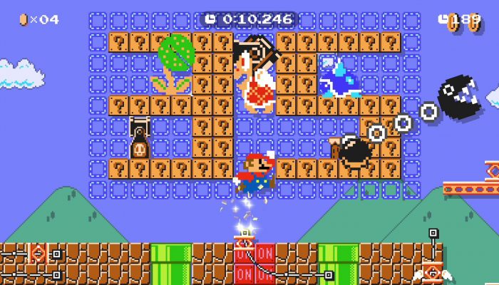 A Super Mario 35th Anniversary-themed Ninji Speedrun course is planned for November in Super Mario Maker 2