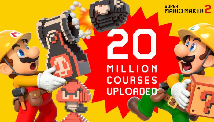 Super Mario Maker 2 players uploaded over 20 million courses