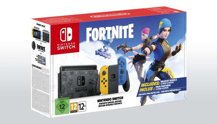 A Nintendo Switch Fortnite Special Edition bundle launches in Europe on October 30