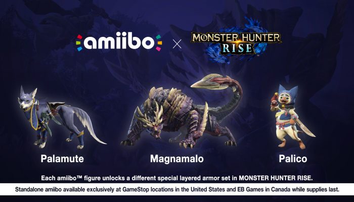 Monster Hunter Rise amiibo set to launch alongside the game