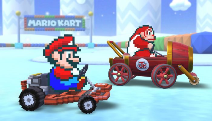Mario and Donkey Kong Jr. thank you for the Super Mario Kart Tour in Mario Kart Tour