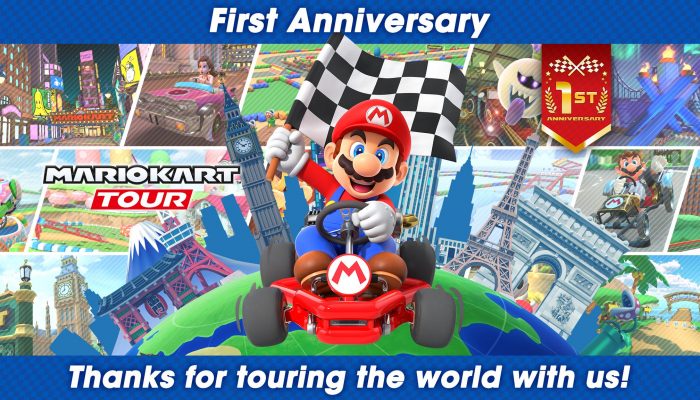 Mario Kart Tour celebrates its first anniversary with a 1st Anniversary Tour