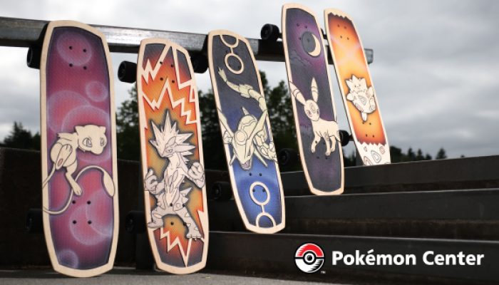 Pokémon: ‘Mew, Toxtricity, and More on New Bear Walker Skateboards Are Coming to the Pokémon Center’