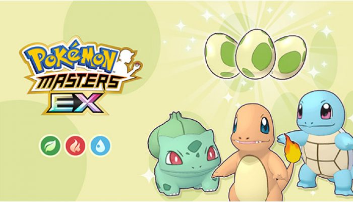 Pokémon: ‘Pokémon Masters EX Grass-, Fire-, and Water-Type Egg Event Has Bulbasaur, Charmander, and Squirtle’