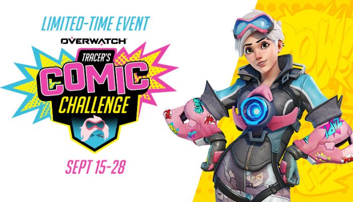 NoA: ‘Blink past the competition in Tracer’s Comic Challenge!’