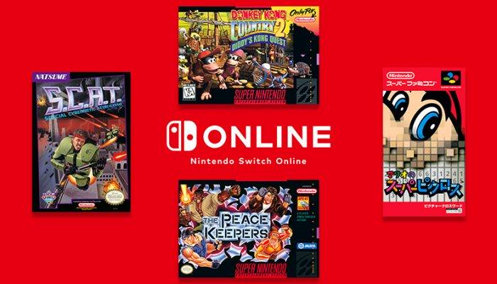 NoA: ‘New classic games added for Nintendo Switch Online members’