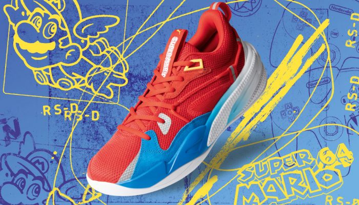 Puma and Super Mario collaborate for the Puma RS-Dreamer Super Mario 64