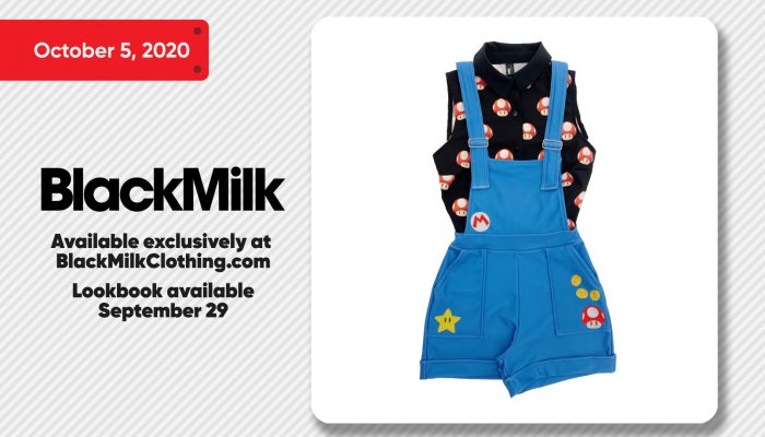 BlackMilk partners with Super Mario for a new clothing line starting October 5