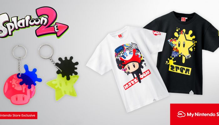 T-shirts for Super Mario 35th Splatfest in Splatoon 2 are now available in Europe
