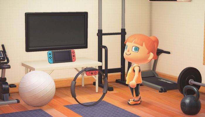 Ring Fit Adventure’s Ring Con cameos in Animal Crossing New Horizons