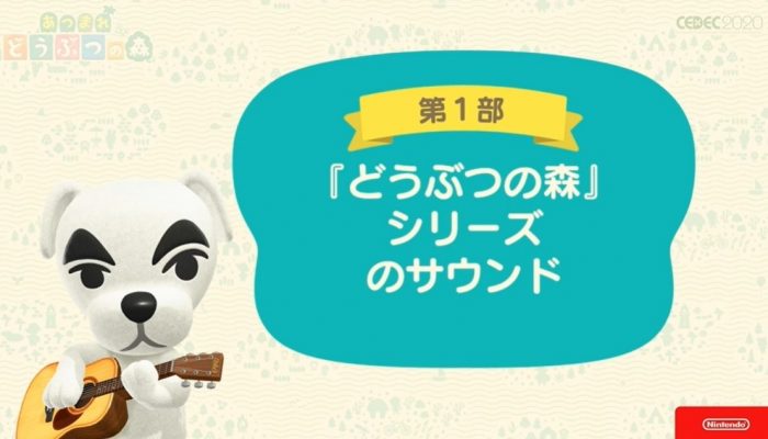 Animal Crossing: New Horizons – Japanese Sound Presentation from CEDEC 2020