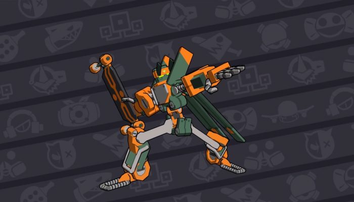 Lethal League Blaze – Insectoid Loneriding Mechranger Outfit for Switch