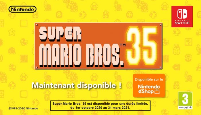 Super Mario Bros. 35 – Maintenant disponible !