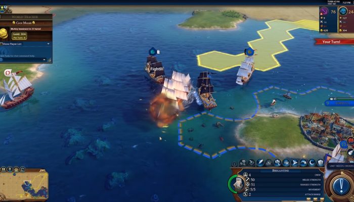 Sid Meier’s Civilization VI – First Look: Pirates Multiplayer Scenario