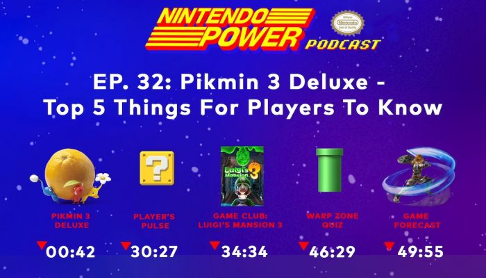 Nintendo Power Podcast Ep. 32 – Pikmin 3 Deluxe: Top 5 Things to Know Before You Play