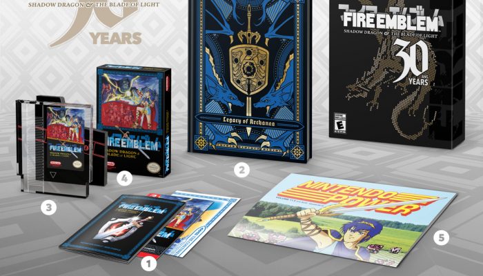 Check out the contents of the Fire Emblem 30th Anniversary Edition