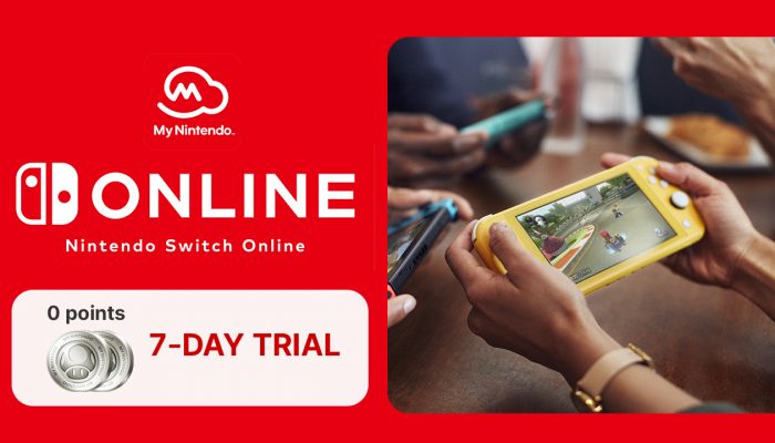 Get the Nintendo Switch Online 7-day free trial in North America as well