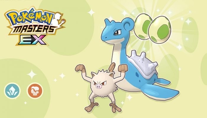 Pokémon: ‘Hatch Shiny Lapras or Shiny Mankey in a Pokémon Masters EX Ice- and Fighting-Type Egg Event’