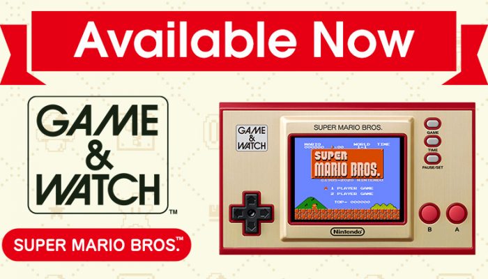 NoA: ‘Game & Watch: Super Mario Bros. is in stores now!’