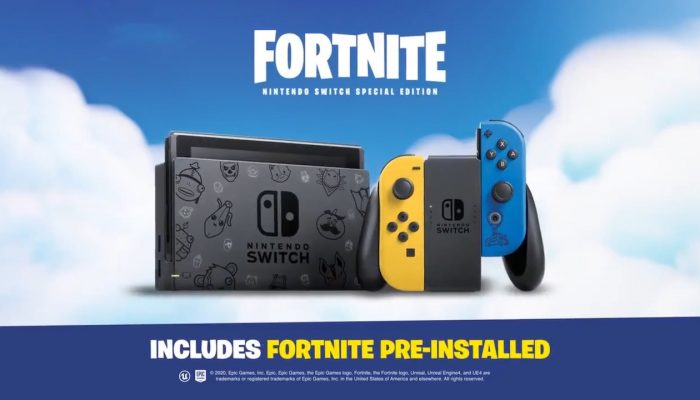 Nintendo Switch Fortnite Special Edition available now in Europe