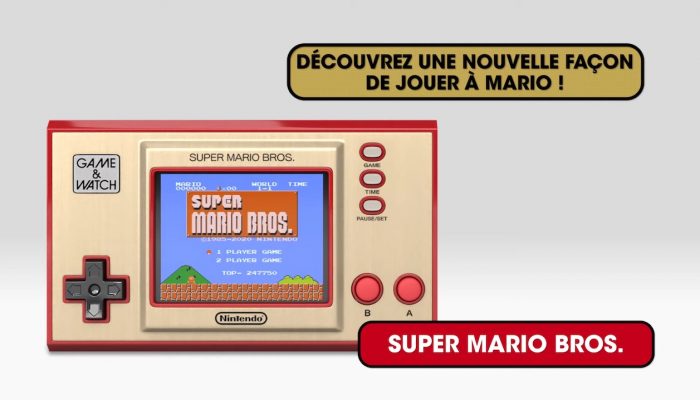 Game & Watch : Super Mario Bros. – Maintenant disponible !
