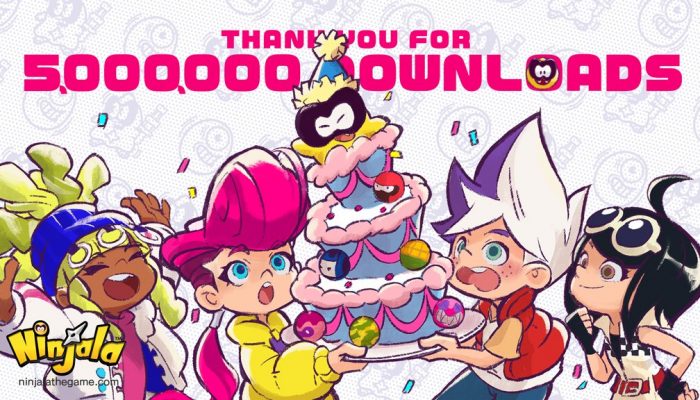 Ninjala celebrates five million downloads