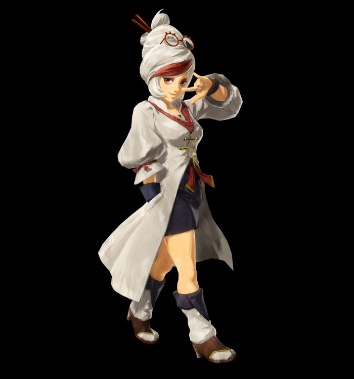 Impa's design from the new Age of Calamity is