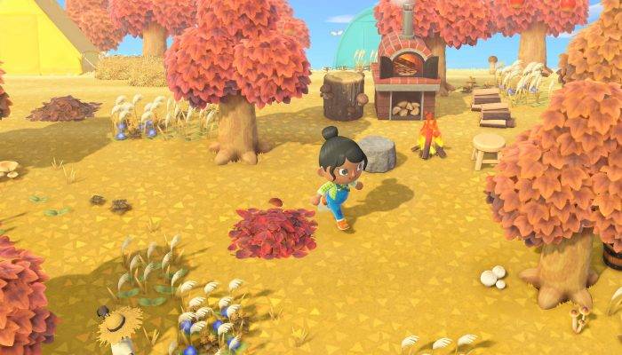 Mushrooms have started popping up this November in Animal Crossing New Horizons