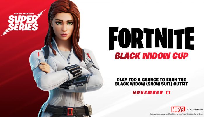Enters the Fortnite Black Widow Cup