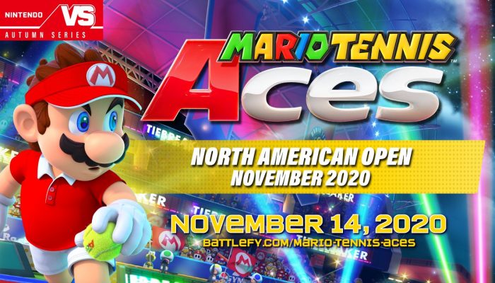 Introducing the Mario Tennis Aces North American Open November 2020