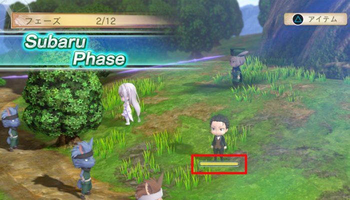 Re:ZERO: The Prophecy of the Throne – Japanese Gameplay Screenshots