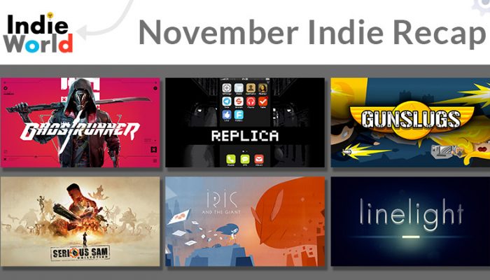 NoA: ‘Indie highlights! Check out indie games that recently made their way to the Nintendo Switch system. [November 2020]’