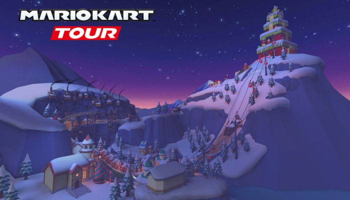 NoA: ‘Oh, what fun it is to ride through Merry Mountain, an all-new Mario Kart course in the Winter Tour!’