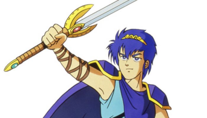 Check out Marth’s original artwork in Fire Emblem Shadow Dragon & the Blade of Light