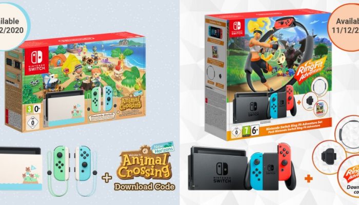 NoE: ‘Two Nintendo Switch bundles available this winter!’