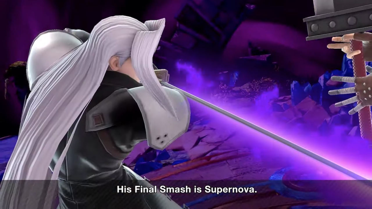 Super Smash Bros Ultimate Mr Sakurai Presents Sephiroth Nintendobserver