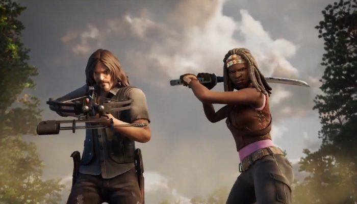 Daryl Dixon and Michonne join the hunt in Fortnite
