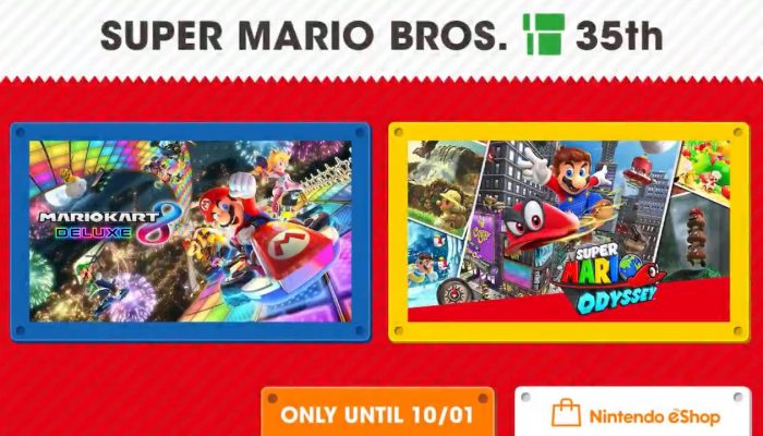 Super Mario 35th kicking 2021 with a European Nintendo eShop Sale