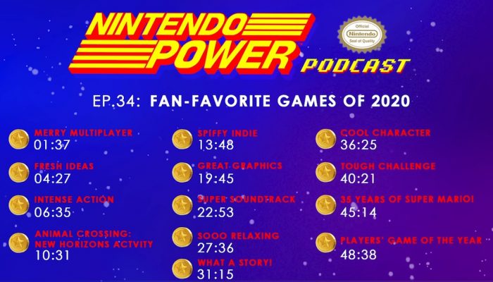 Nintendo Power Podcast Ep. 34 – Nintendo Switch Fan-Favorite Games of 2020 Revealed!