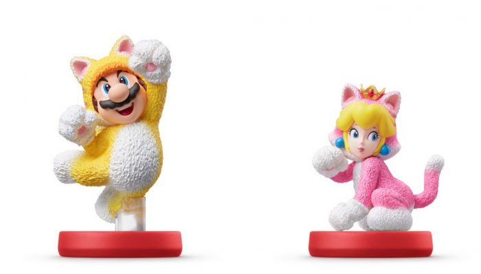 Here’s what the Cat Mario and Cat Peach amiibo do in Super Mario 3D World + Bowser’s Fury