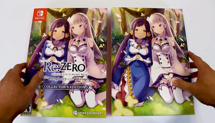 Re:ZERO: The Prophecy of the Throne – Collector’s Edition Unboxing Video