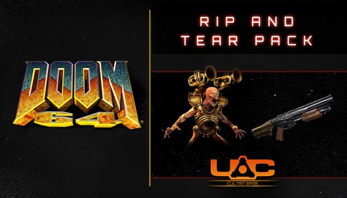 Doom 64 and the Rip and Tear pack as Doom Eternal early purchase bonuses