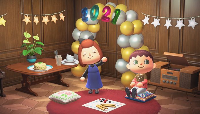 Take a look at some of the limited New Year’s items in Animal Crossing New Horizons